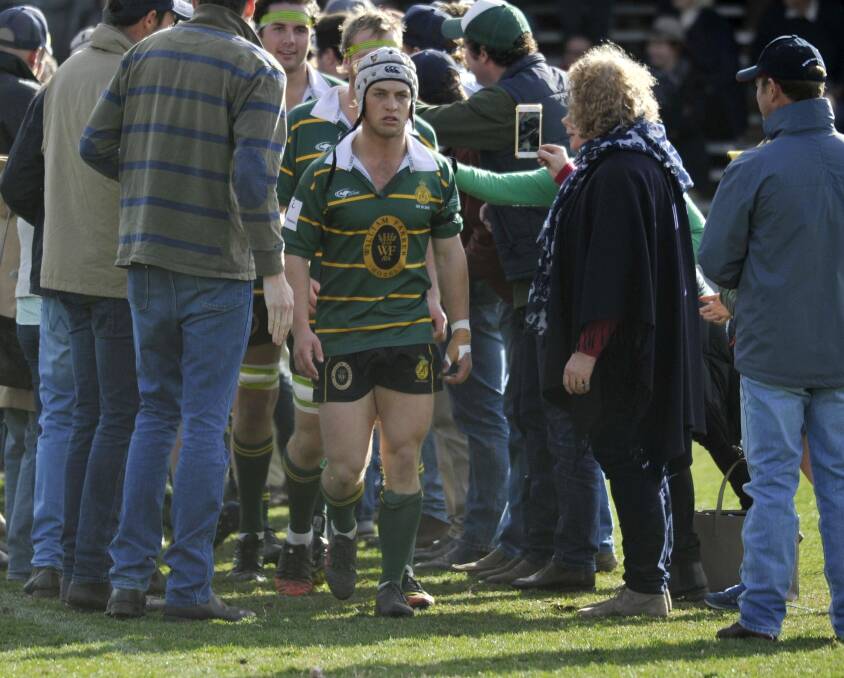 ONE LAST CHANCE: Cameron Duffy will lead Ag College onto the field as they look to down Waratahs for the first time this season in the grand final. Picture: Chelsea Sutton