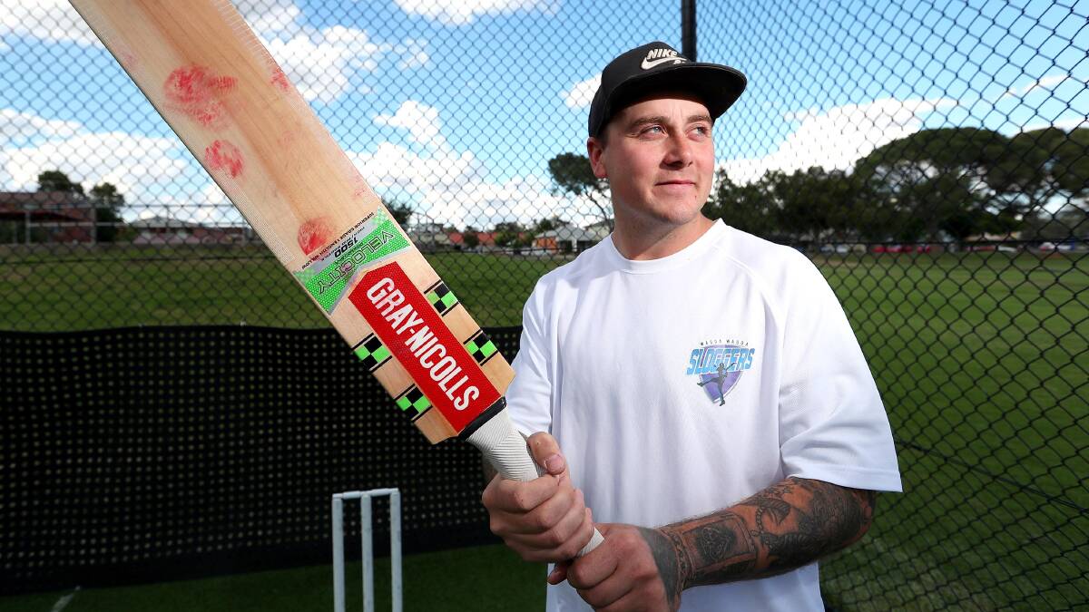 READY TO RUMBLE: Mitch Black is excited to line up with the Wagga Sloggers during the Regional Bash finals at the Sydney Cricket Ground on Sunday. Picture: Kieren L Tilly