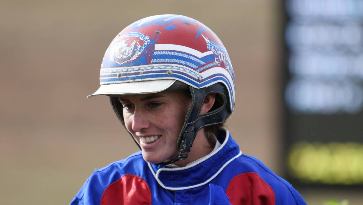Amanda Turnbull drove Myra Dawn to victory for father Steve in the West Wyalong Pacers Cup on Friday.