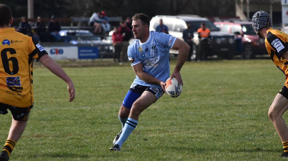 BACK IN ACTION: Matt Richards will make his return to Tumut's first grade side on Saturday after coming out of retirement. Picture: Courtney Rees