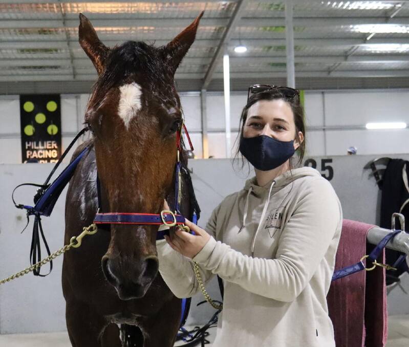 Ellen Bartley brought up her 200th training win with Just Ralph on Friday.