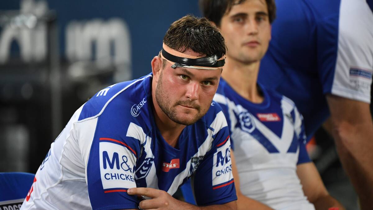WAITING GAME: After injuring his shoulder in the last round of the NRL season, Joe Stimson has had his surgery delayed by the coronavirus crisis. Picture: NRL