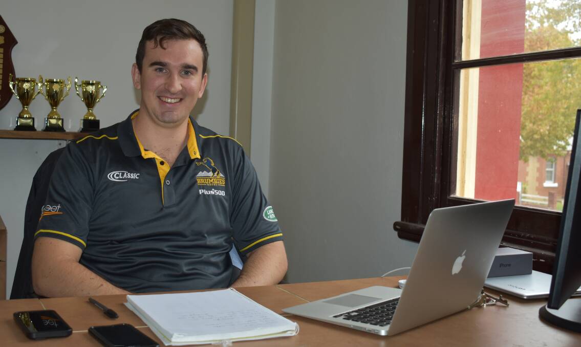 FIRST DAY ON THE JOB: Jack Heffernan has come onboard as the new Southern Inland competition manager replacing Mick McTaggart. Picture: Courtney Rees