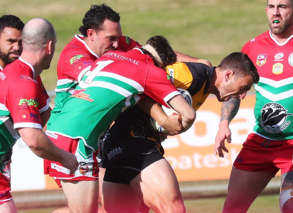 SITTING OUT: Former Gundagai captain-coach James Smart will miss his side's rematch with Tumut at Twickenham on Sunday. Picture: Emma Hillier