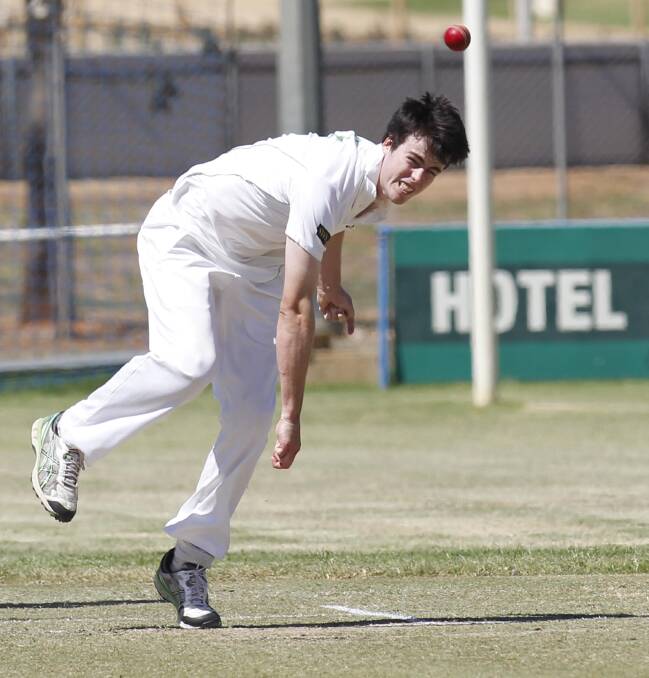 REP DUTIES: Nick Grant will miss Wagga RSL's match against Kooringal Colts at Robertson Oval on Saturday to play for Riverina. Picture: Les Smith