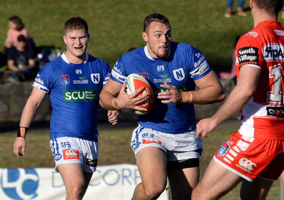 CHARGING IN: Jaimin Jolliffe will play on grand final day after Newtown Jets qualified for the NRL State Challenge after winning the Canterbury Cup grand final on Saturday.