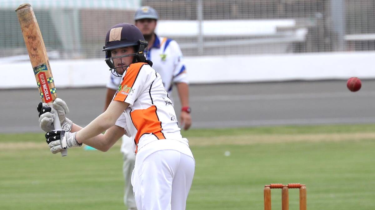 Josh Staines scored a century for Gordon in second grade on Saturday.