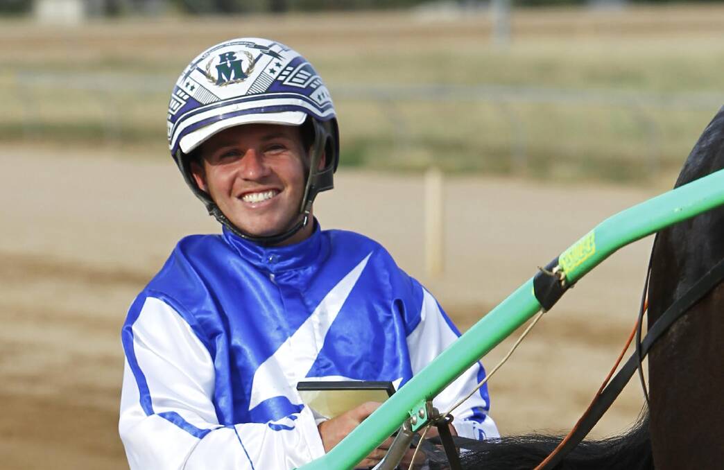 Reece Maguire returned home for Christmas and ended up winning with Demeter for father Phil Maguire at Leeton on Thursday.