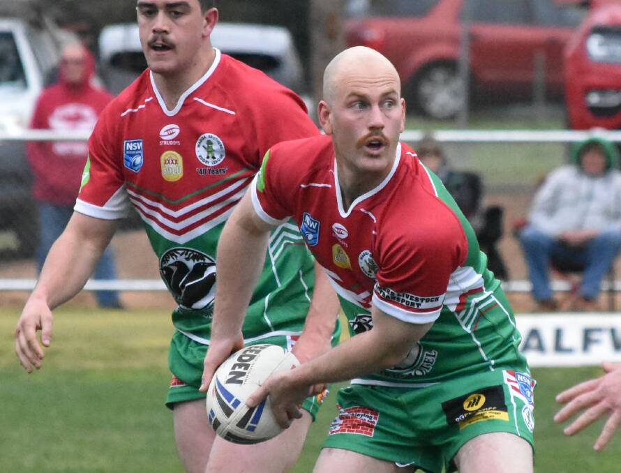 SIDELINED: Aaron Wynne will miss the rest of the season after being injured in the loss to Tumut at Twickenham on Saturday. Picture: Courtney Rees