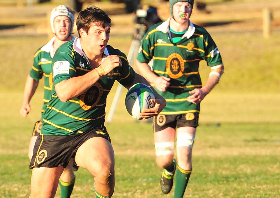 Duncan Woods had another strong game as Ag College came from behind to down Albury.