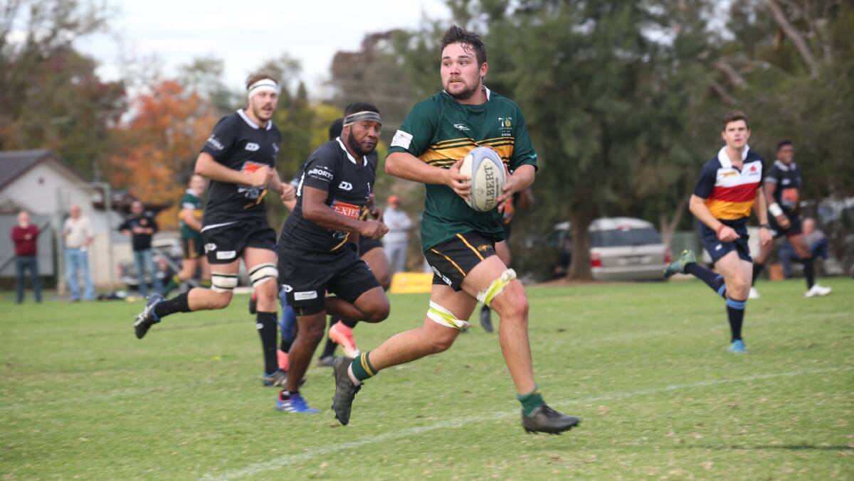 Charles Callaghan was a strong performer in Ag College's win at Griffith.