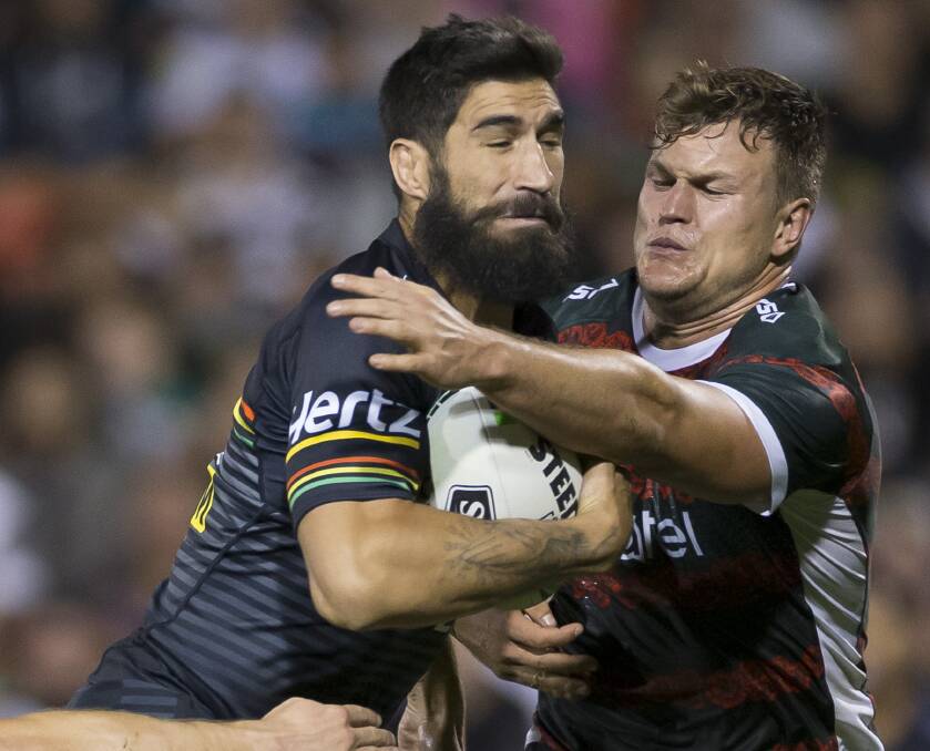 TIME TO DELIVER: New Penrith captain James Tamou is looking for his side to turn things around against Canberra at Equex Centre on Saturday. They've won just two of their seven games so far.