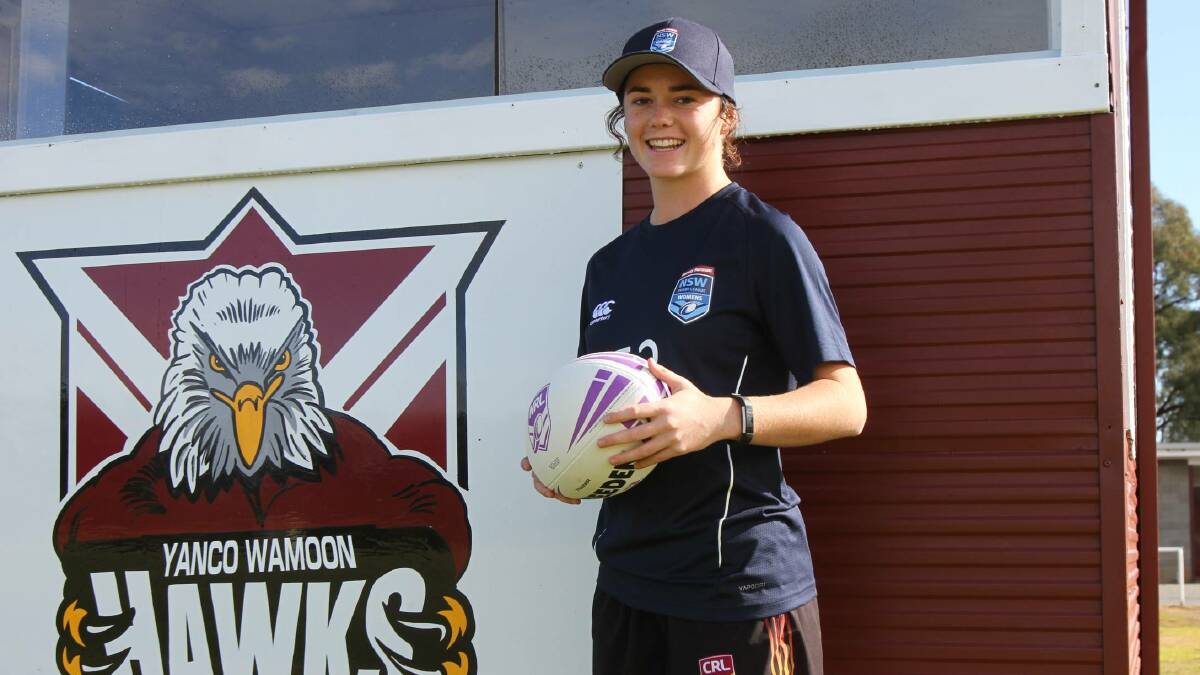 Tess Staines will represent NSW under 18s in their State Of Origin clash next Friday.