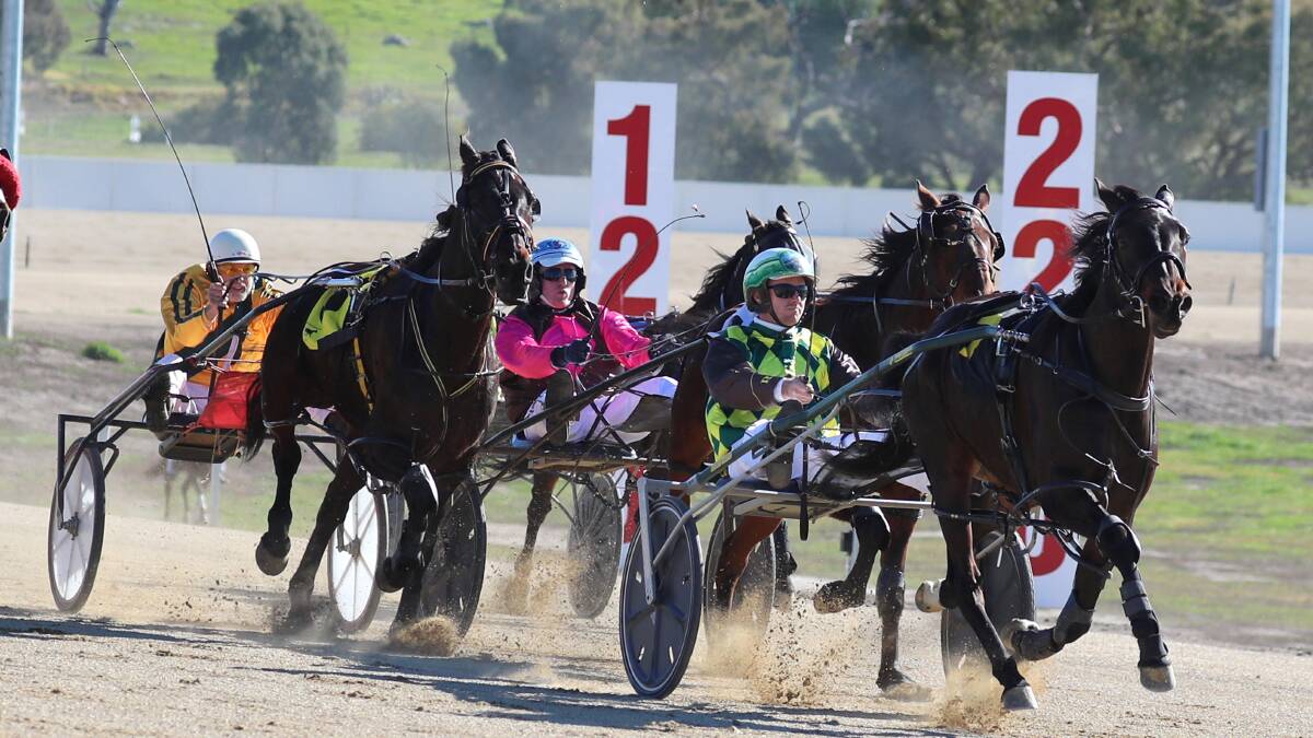 The Texas Ranger takes out a heat of the Mayors Cup for Goulburn trainer-driver Brad Hewitt.