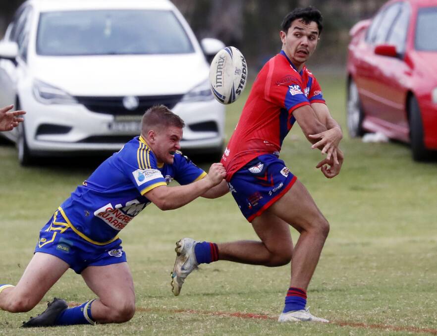 Kangaroos fullback Latrell Siegwalt's future with the club is unclear after training with NRL club the Dolphins in the off-season. Picture by Les Smith