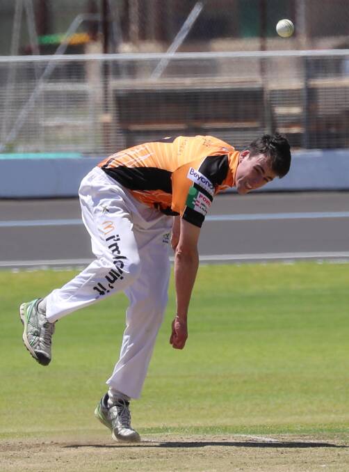 MISSING OUT: Strike bowler Nick Grant will miss Wagga RSL's clash with Kooringal Colts at Wagga Cricket Ground on Saturday. Picture: Les Smith