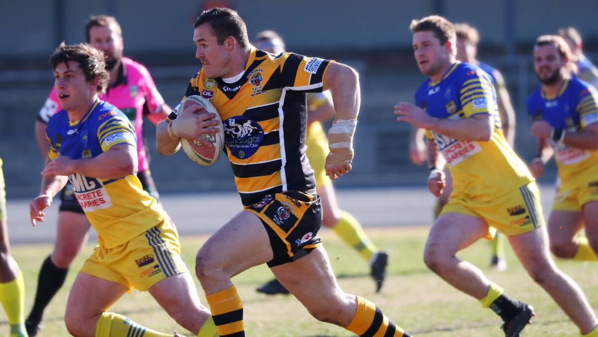Joel Field put in a strong performance during Gundagai's win over Tumut on Sunday.