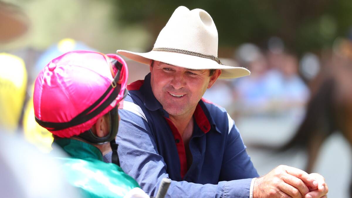 Trevor Sutherland has two runners dropping back from the 3800 metres of the Riverina Cup to 1600 metres after Albury's track forced a distance change on Tuesday.