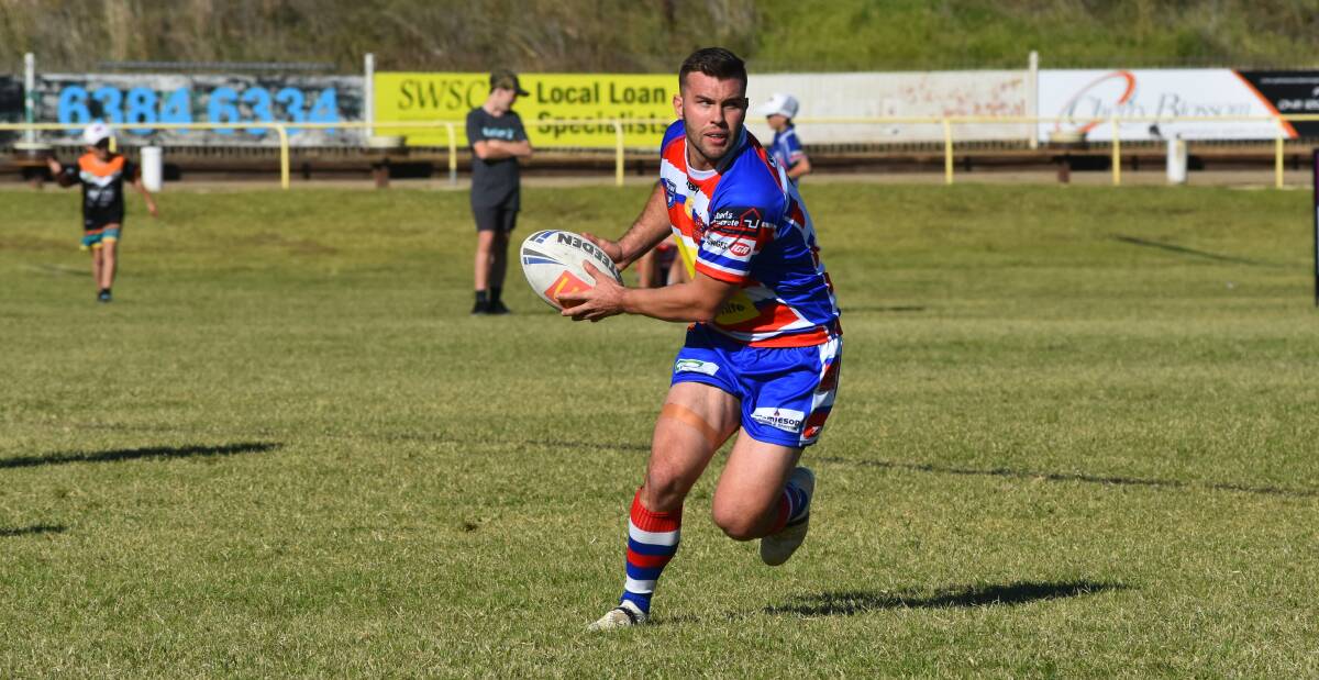 OUT ON TOP: Young halfback was announced as the winner of the Weissel Medal on Friday. Picture: Courtney Rees