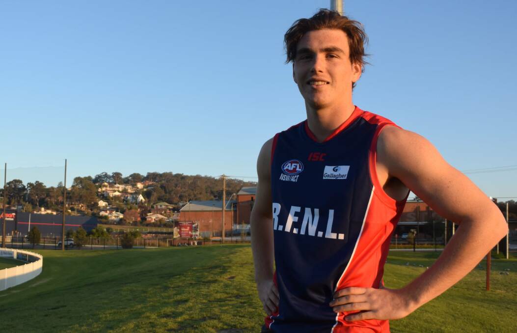 Liam Delahunty is part of the AFL Draft Combine this week.