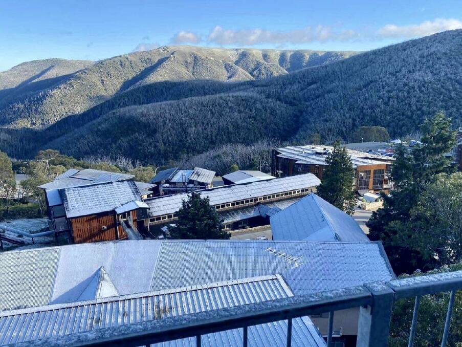 Picture posted online by Falls Creek Ski Lifts.