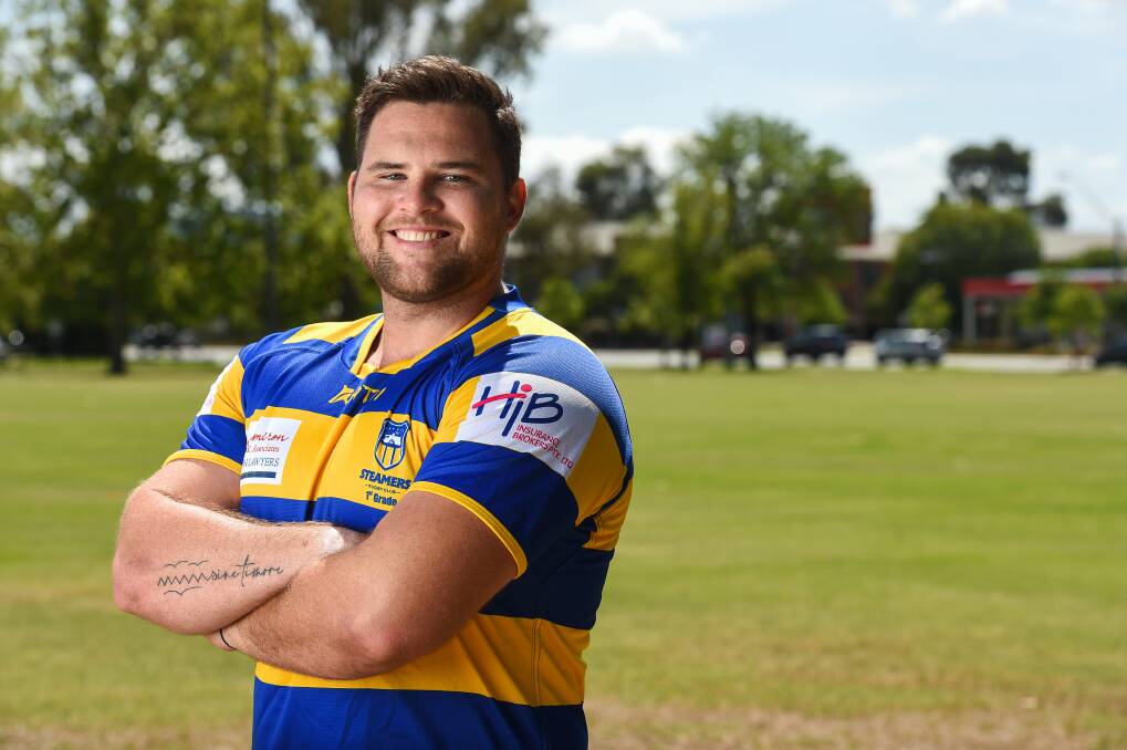 Albury-Wodonga Steamers' prop Christy McCormick is one of four overseas players who have joined the club this year, with the SIRU season on hold for now.