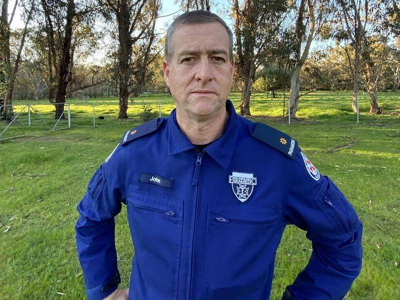RESOLUTE: Tumut paramedic John Larter maintains a NSW government directive that frontline medical workers must get vaccinated is "completely ridiculous".