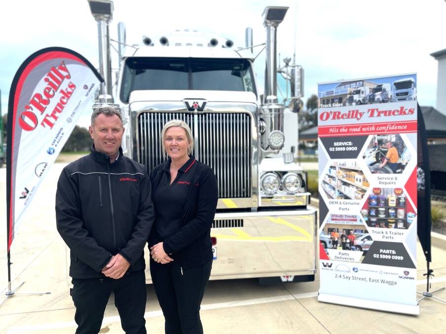 IN DEPTH: Wagga's O'Reilly Trucks owner Brad O'Reilly and manager Tracey O'Reilly show the ins and outs of what working for them could entail. Picture: Taylor Dodge