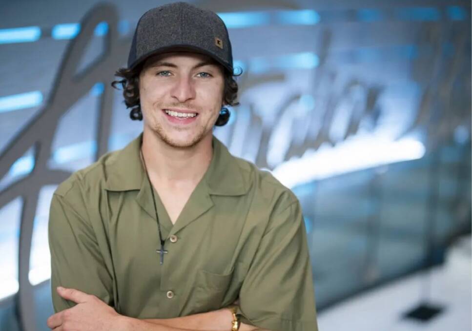 Riverina reared singer Isaac McCallum has landed in the top six of Australian Idol. Picture by Isaac.McCallum/Instagram