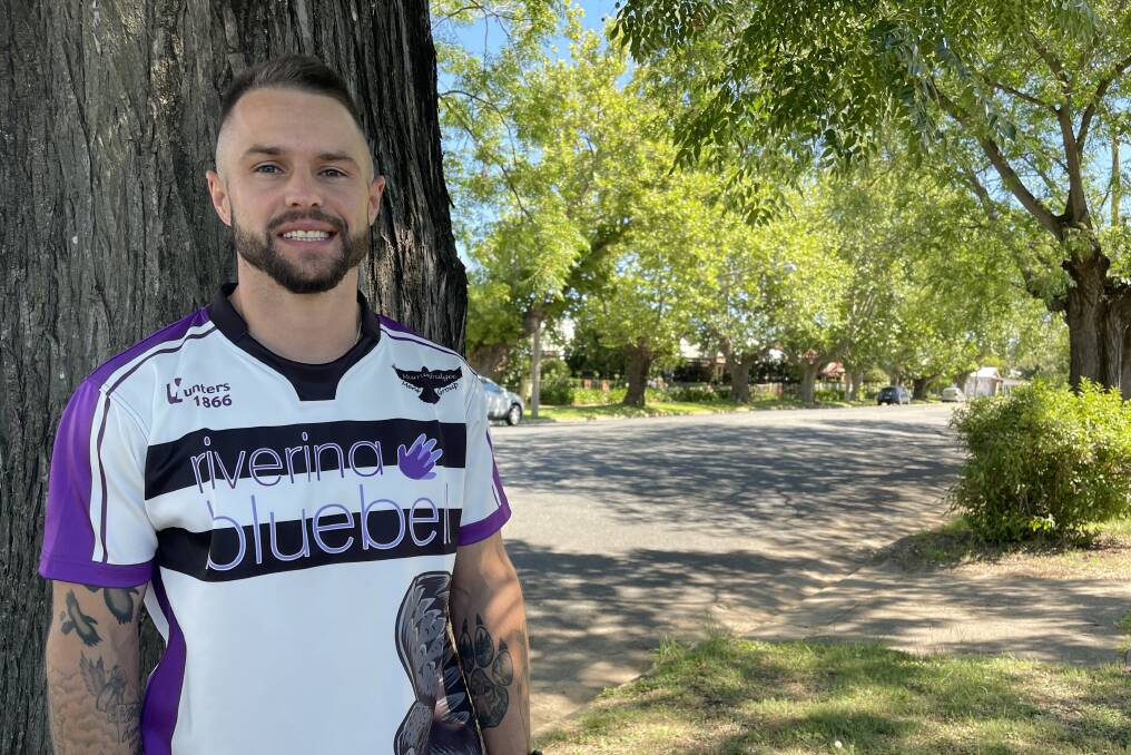 COMING UP: Murrumbidgee Men's Group co-founder Rhys Cummins hoping to see a good turn out to watch their first rugby game. Picture: Taylor Dodge