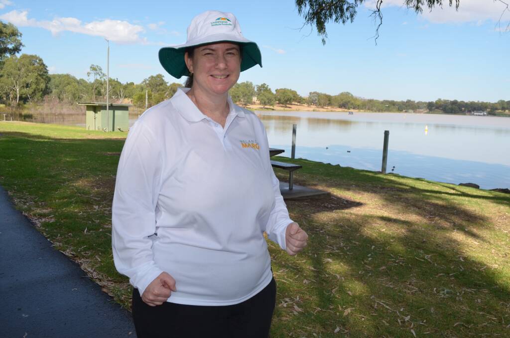 Wagga's Natalie McDermott, 45, was lucky to have found her melanoma early on and now she is doing her bit to raise awareness in the hopes of helping others. Picture by Taylor Dodge 