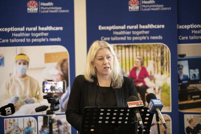 CHALLENGING: MLHD acting chief executive Carla Bailey praises health staff for their efforts through challenging start to the year. Picture: MLHD 