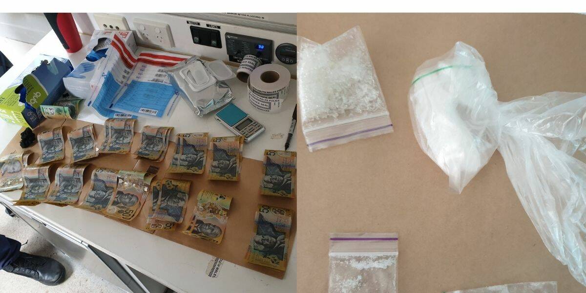 CHARGED: A woman has been charged for supply prhibited drugs after police searched a home in Leeton. Picture: NSW Police 