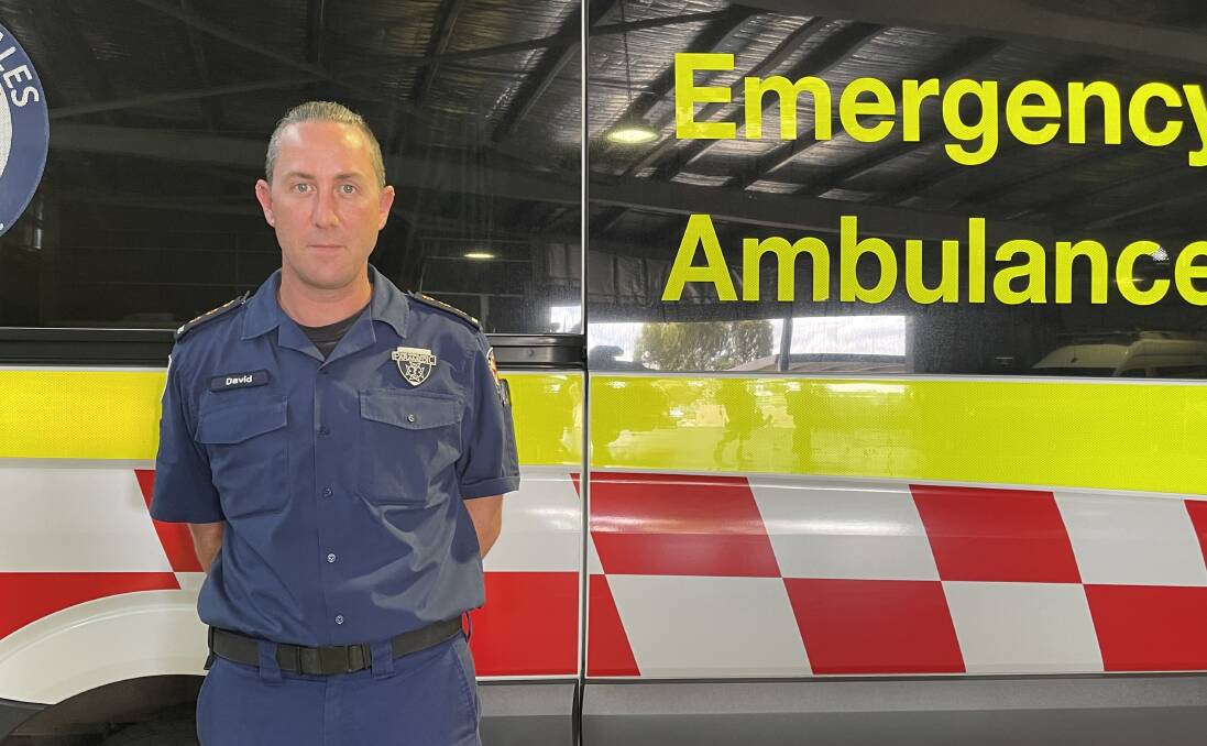 New South Wales Ambulance Inspector David Vine said Little Billabong truck crash left a huge amount of mess due to a big impact. Picture: Taylor Dodge