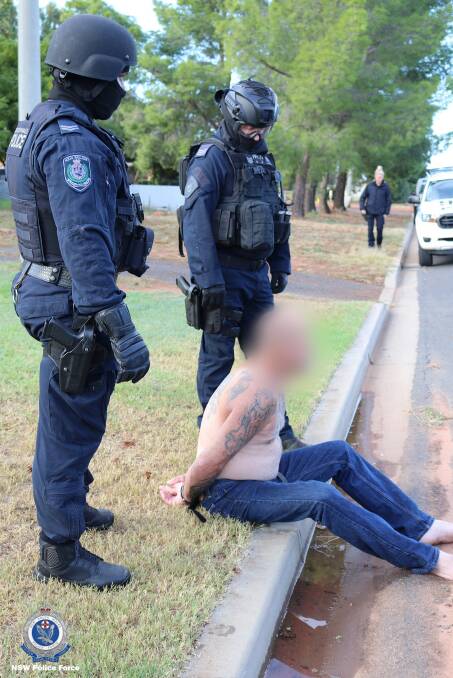 CHARGED: Murrumbidgee police arrested three in Hillston, one in Mount Hope in relation to drug operation. Picture: NSW Police