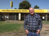Lockhart Shire Council mayor Greg Verdon is crossing his fingers that a multimillion dollar development at The Rock will succeed. Picture by Tom Dennis 