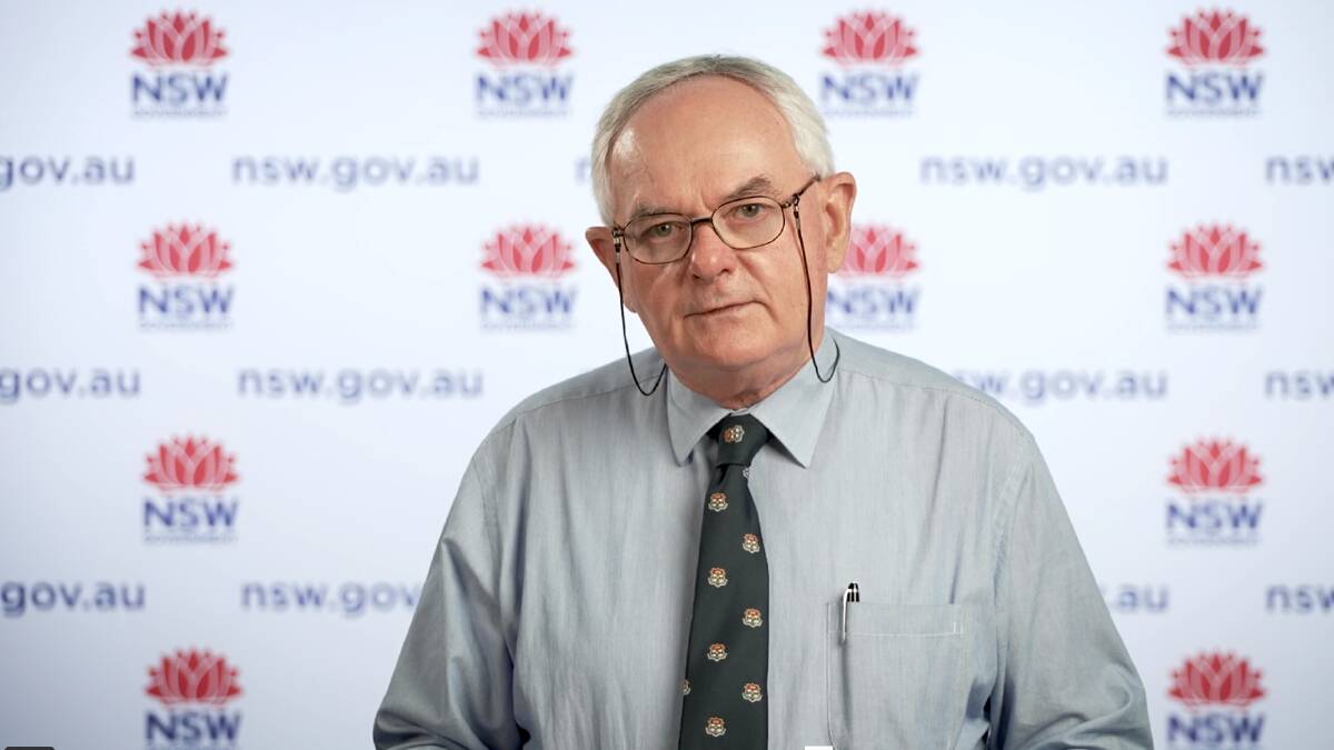 NSW Health's Dr John Hall concerned over COVID-19 transmission upon festive season. Picture: Contributed 