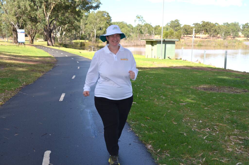 Natalie McDermott is encouraging residents to march on Sunday in a bid to raise melanoma awareness. Picture by Taylor Dodge