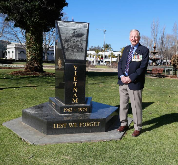 Wagga RSL sub-branch trustee David Gardiner. Picture by Les Smith 