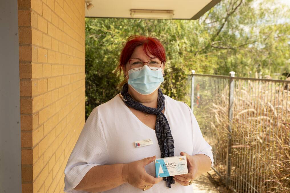 HANDOUT: Red Hill Public School principal Tina Roworth welcomes RAT testing in schools if it means COVID-19 cases will remain under control. Picture: Madeline Begley