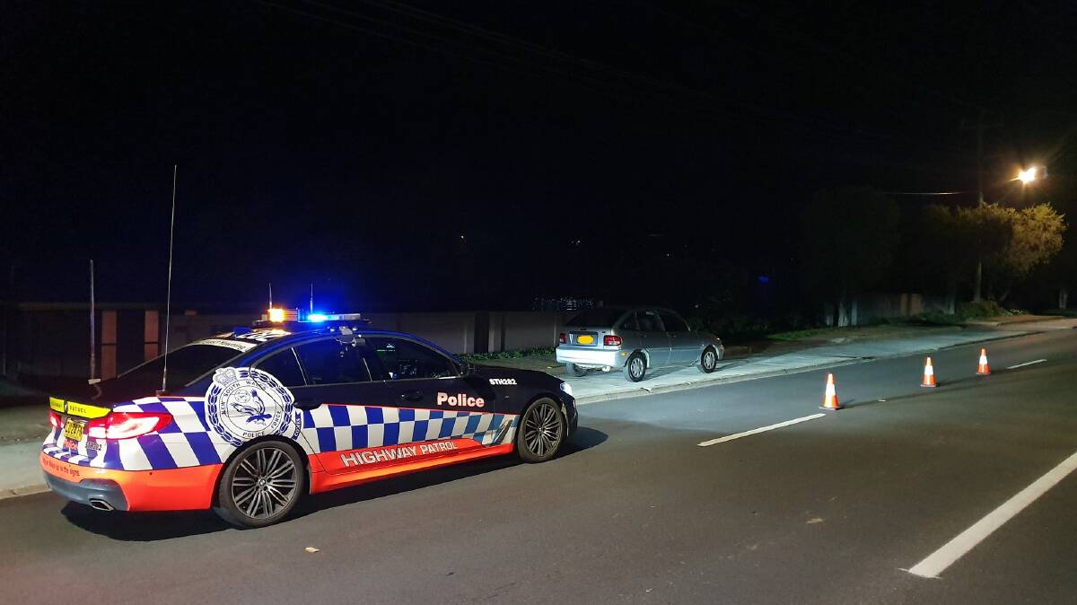 CAUGHT: Police catch repeat offender on Lake Albert Road, Kooringal. Picture: NSW Highway Patrol