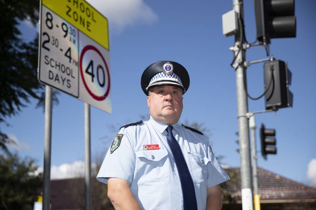 DRIVE SMART: Riverina Highway Patrol Inspector Darren Moulds says safety should be at the forefront of motorist's minds. Picture: Madeline Begley 