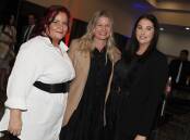 AWARDS NIGHT: Bronwyn Greig, Rebecca Woods and Sarah Elphick dressed to impressed at the 2022 MLHD Excellence Awards. Picture: Les Smith