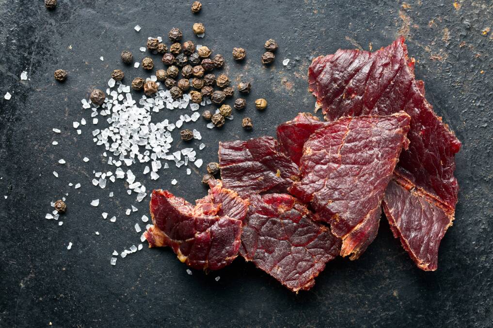 Jerky is a great way to store meat for long periods and results in a high-protein, low-fat food. Picture Shutterstock