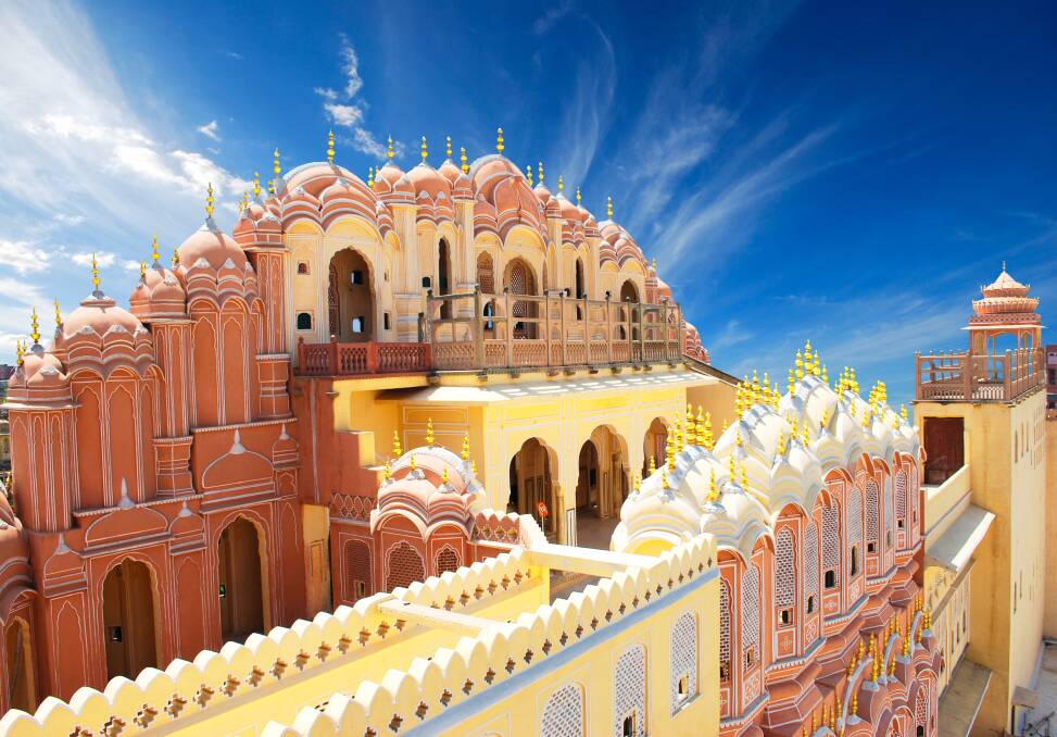 See Hawa Mahal, home to a former Maharaja, with its impressive facade of 953 windows.