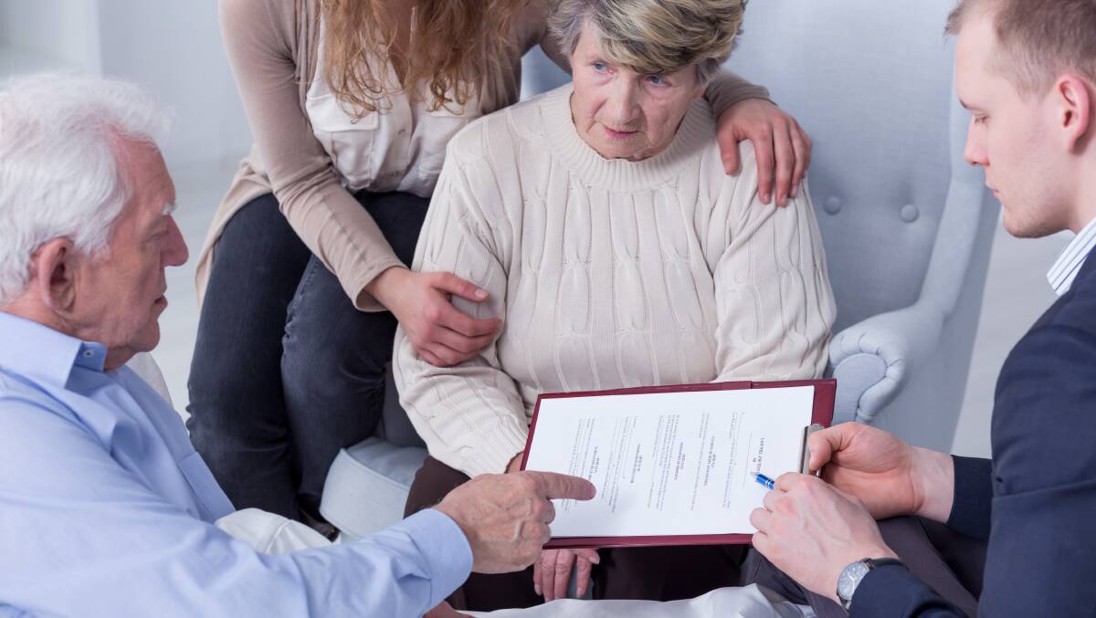 PREPARED: Making sure your estate planning is up to date will help your family cope.