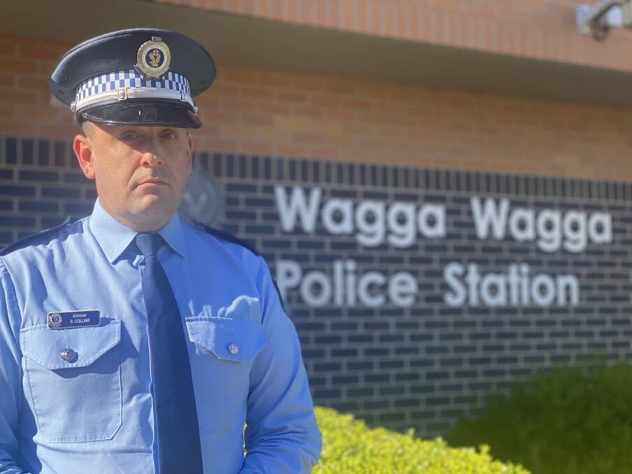 WE WILL CATCH YOU: Acting Inspector Brett Collins says officers will be out in force this long weekend as double demerits come into effect. 