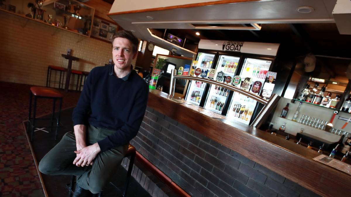 BACK TO IT: Red Steer owner Ben Stratton is happy to hear restrictions will finally ease allowing some normality back to Wagga's pub scene. Picture: Emma Hillier