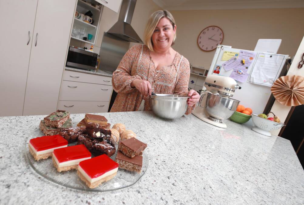 THE BAKING FAIRY: Millie Price says a knack for budgeting, and a love of baking has made starting a business out of her Forest Hill home a lot easier. Picture: Les Smith 