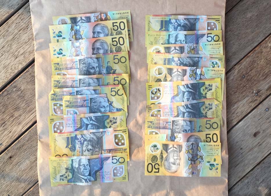 Police allegedly seized drugs, cash and other items in raids in May 2020. Pictures: NSW Police
